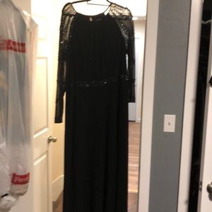 Black formal dress